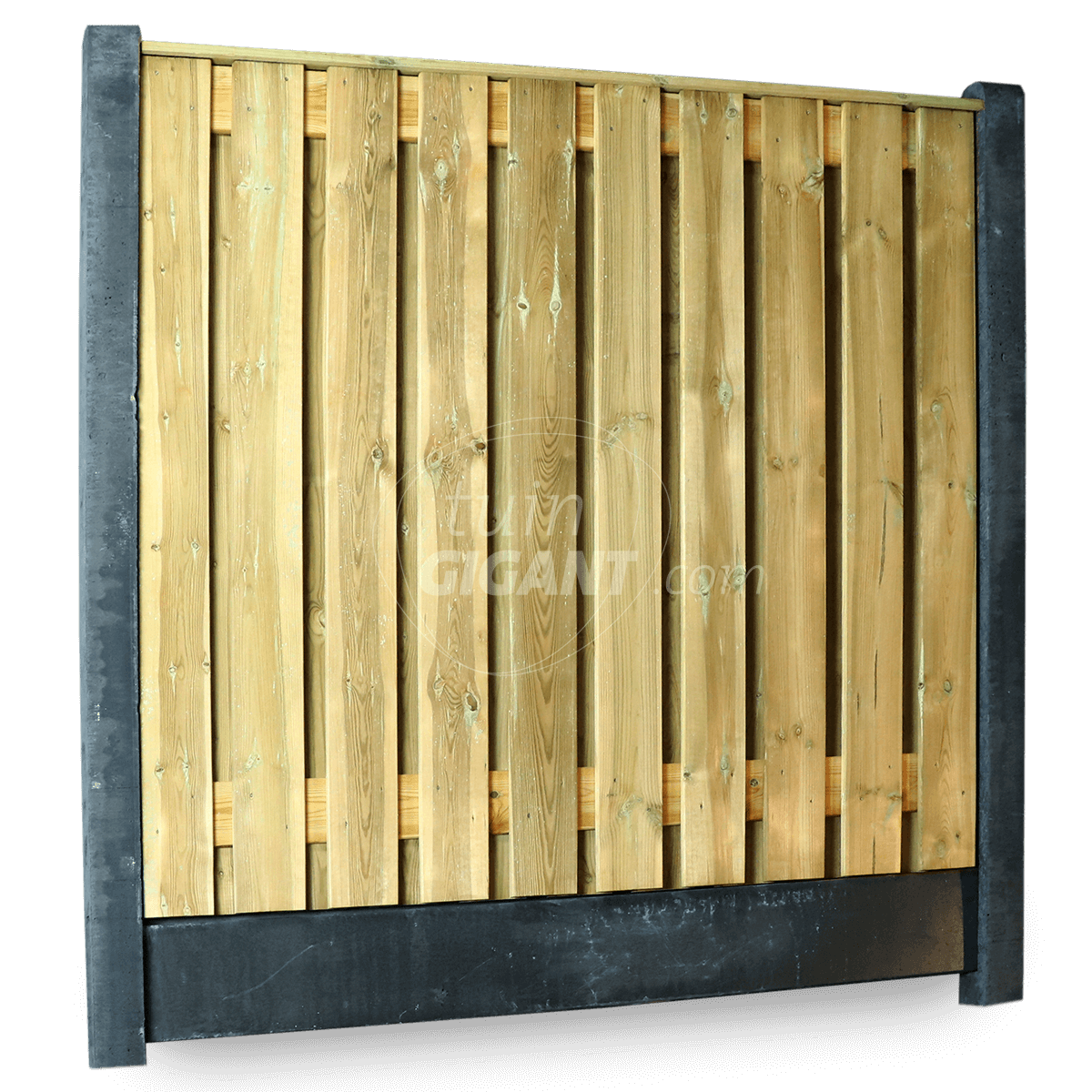 21 planks hout beton schutting bundel Antraciet stampbeton Tuingigant.com
