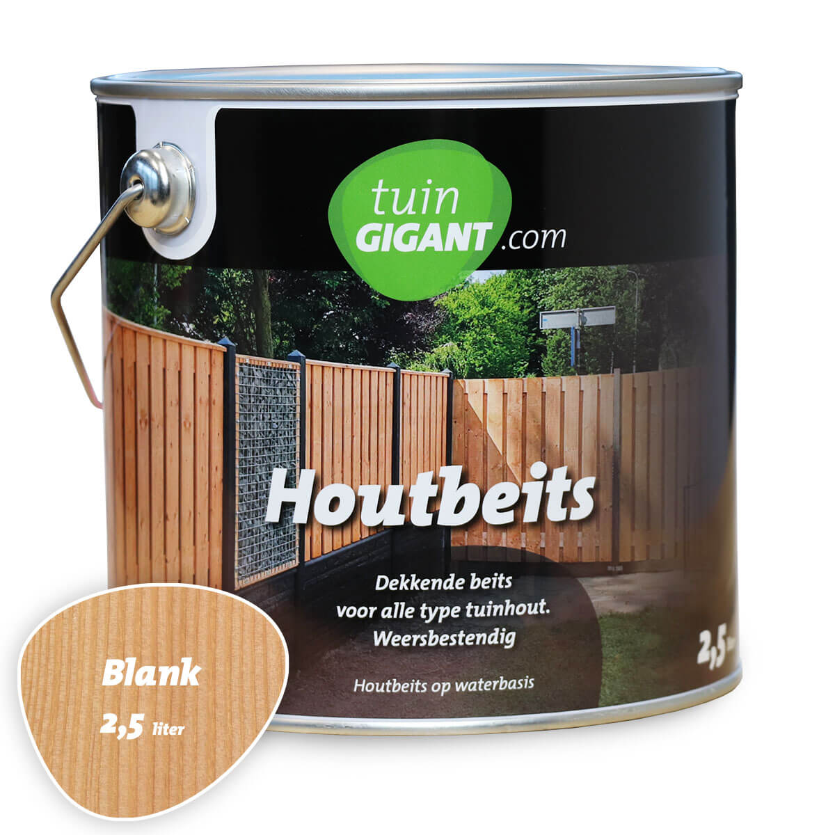 Claire medeklinker Investeren Houtbeits - Blank - 1 tot 2,5 liter - Tuingigant.com