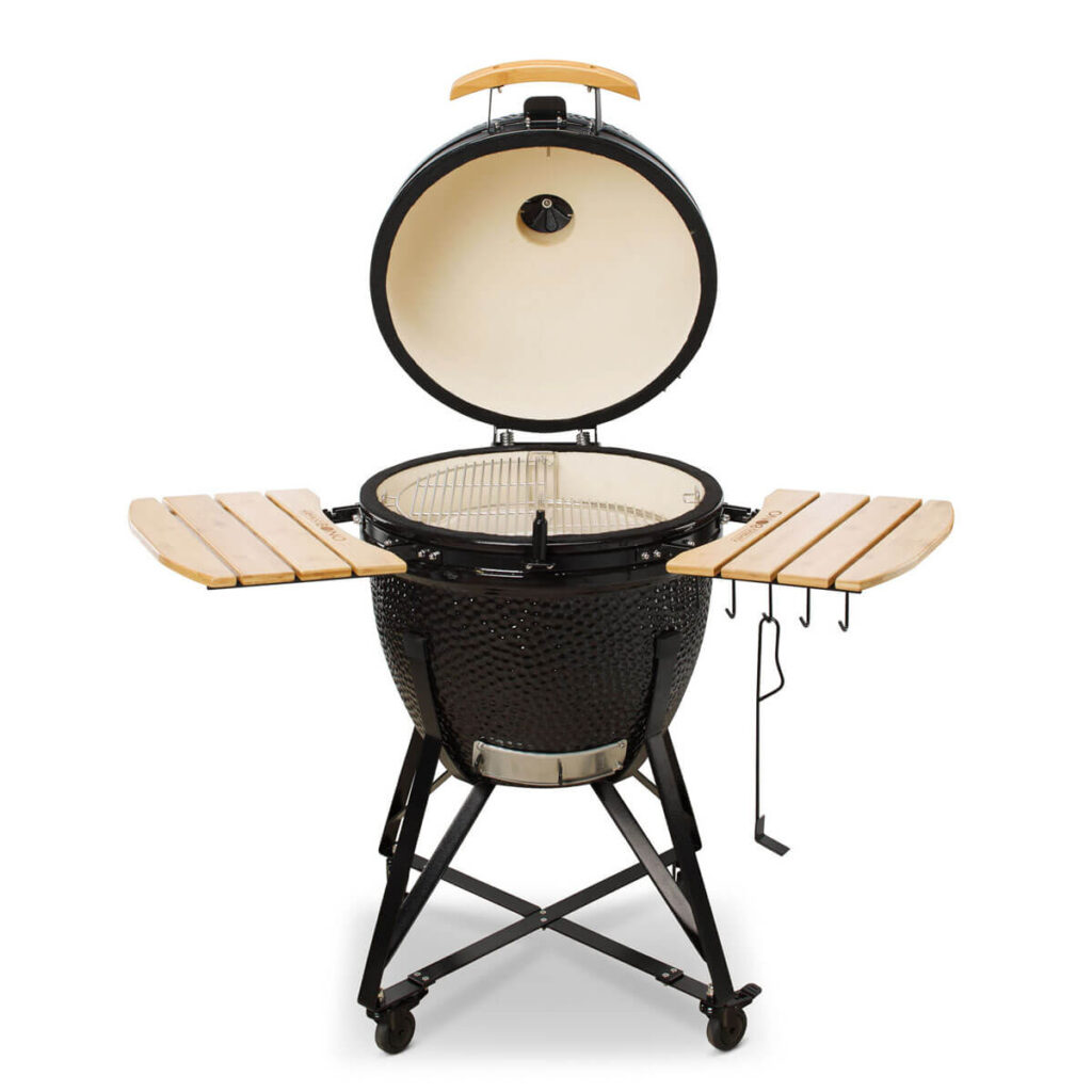 kamado bono grande 23 inch zwart