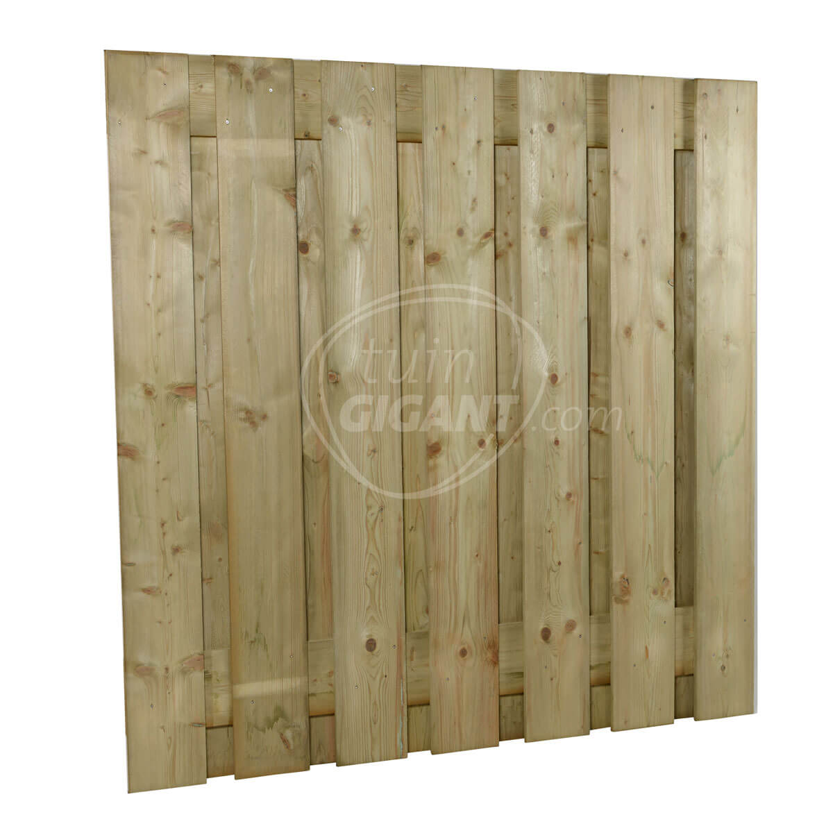 Grenen 15 planks schuttingscherm