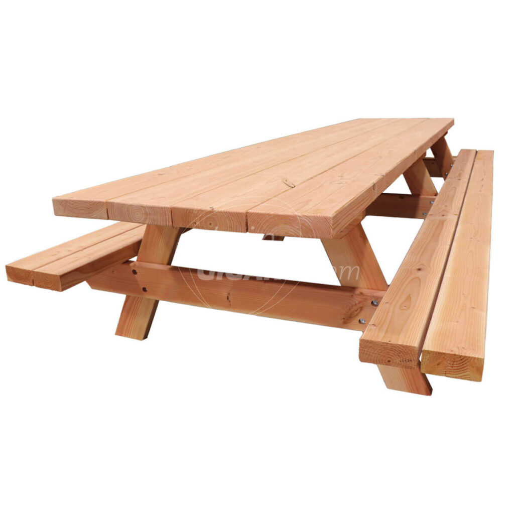 douglas picknicktafel 400 x 100 cm met logo