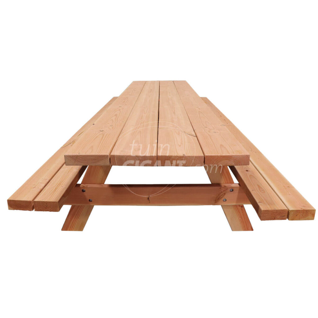 douglas picknicktafel 400 x 100 cm met logo