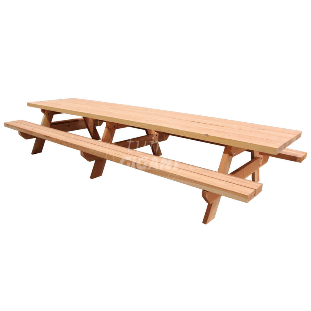 douglas picknicktafel 400 x 100 cm met logo