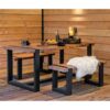 tuinset-dinnerset-teak-wellington-tuingigant tuinset wellington