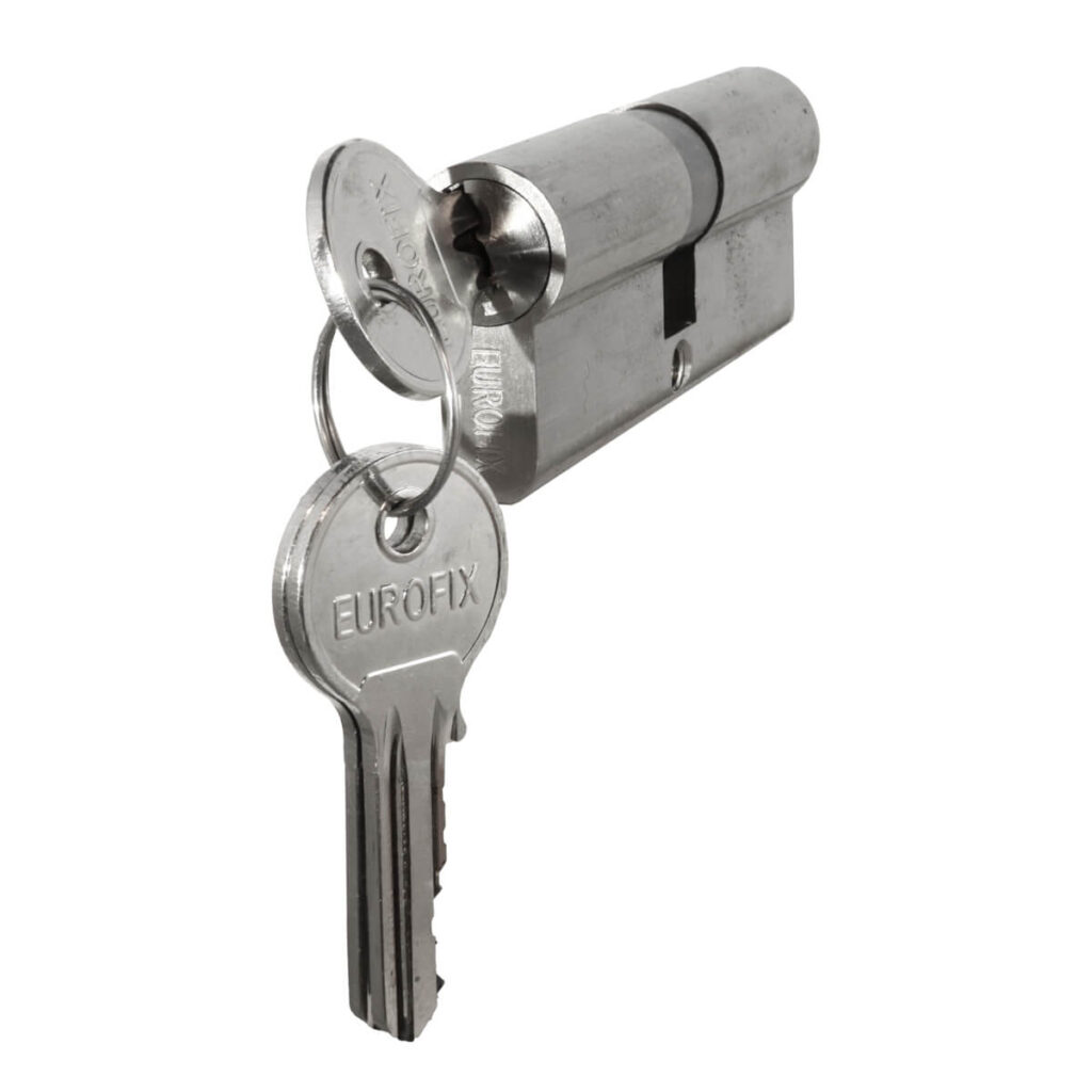 cilinderslot met sleutels eurofix 80 mm