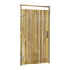 complete houten elan planken schutting tuinpoort grenen verticaal andalusie