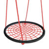 nestschommel rood en zwart 95 cm breed