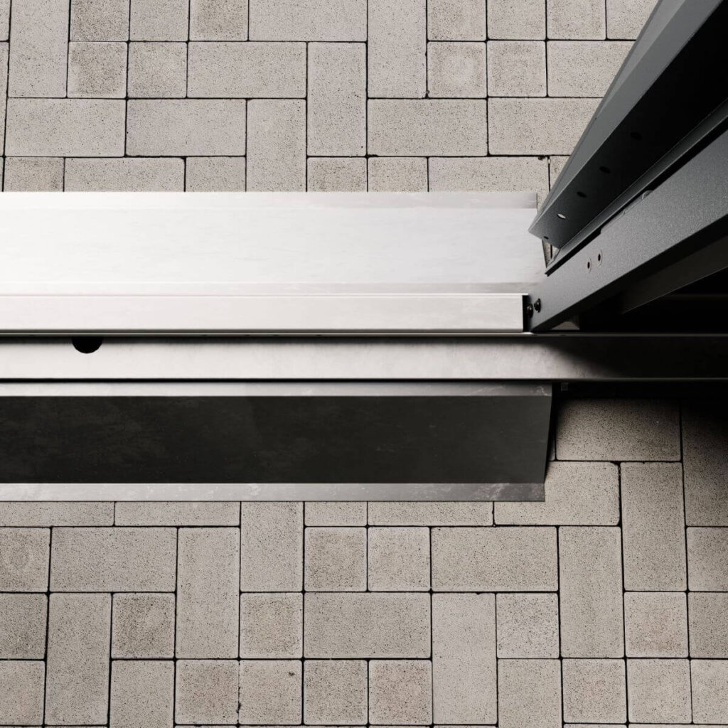 hormann tuinbergingen accessoires oprijplaat binnen buiten aluminium