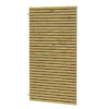 tuinpoort elan horizontaal excellent verstelbaar met stalen frame grenen geimpregneerd 100 x 99 cm woodvision