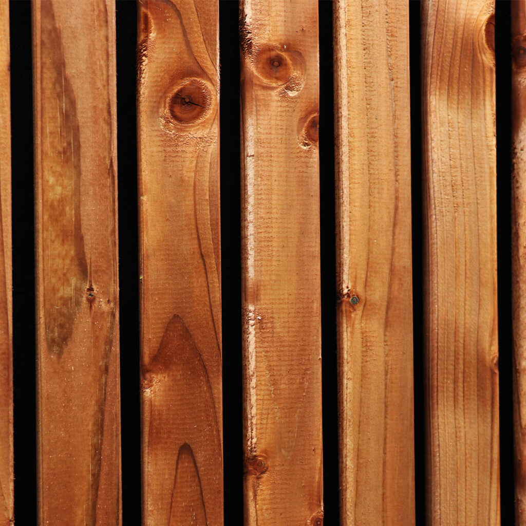 elan schutting tuinscherm latten bruin geimpregneerd 178 x 179 cm vuren met zwart doek dubbelzijdig