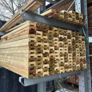 Vlakke deksloof - Geïmpregneerd grenen - 195 cm