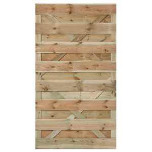 Losse grenen tuinpoort - Erica - 180 x 100 cm