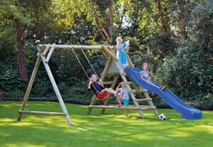 Speeltoestel Robuust - Schommel - Glijbaan