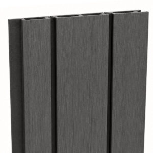 composiet schutting scherm plank barcode gardnfence chocolate