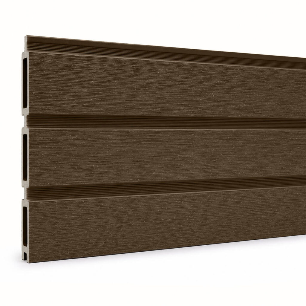 composiet schutting scherm plank fency rhombus gardnfence mahonie
